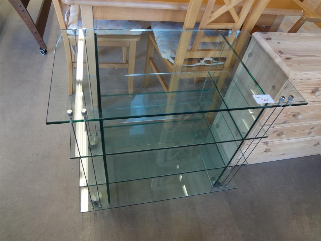 (20617) Glasregal, 30,- €