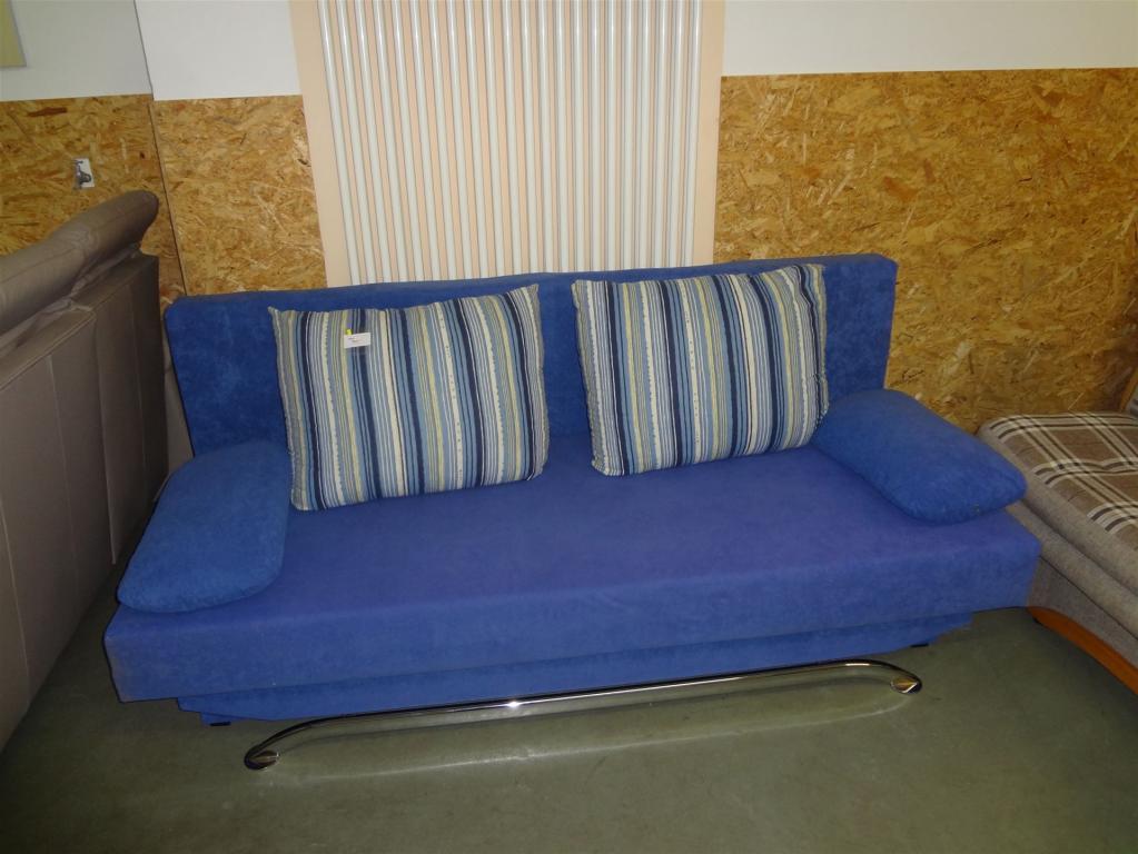 (19878) Schlafcouch blau, 90,- €