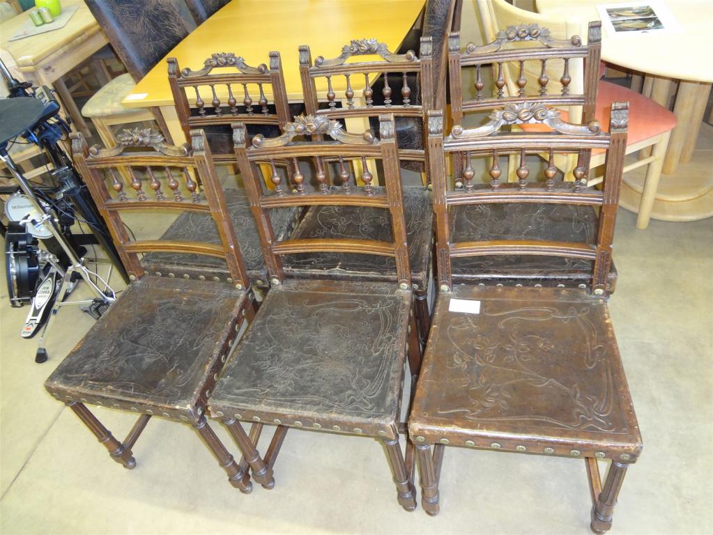 (20106) 6 Stühle, 160,- € (Sonderpreis)